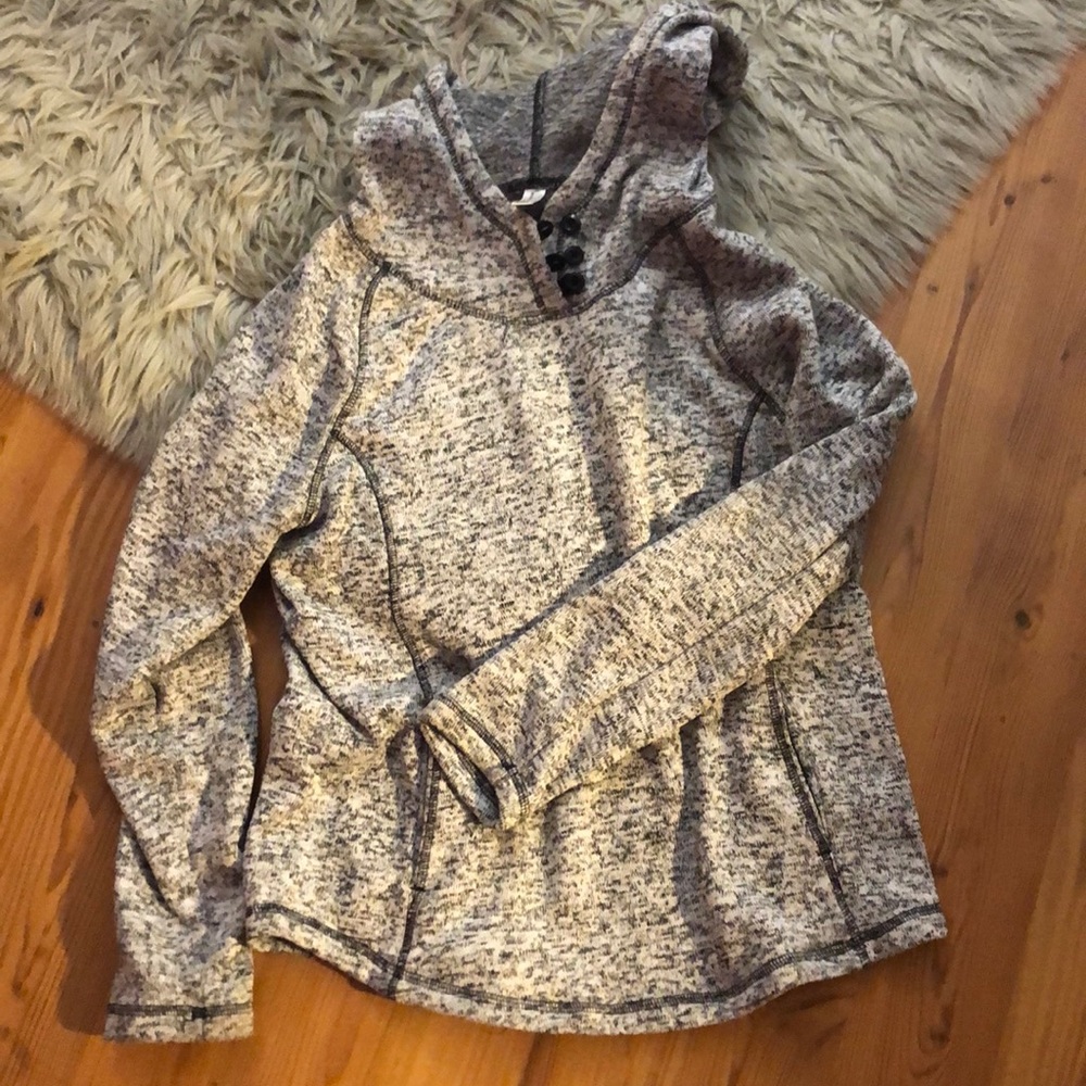 Gray and Black Sweatshirt